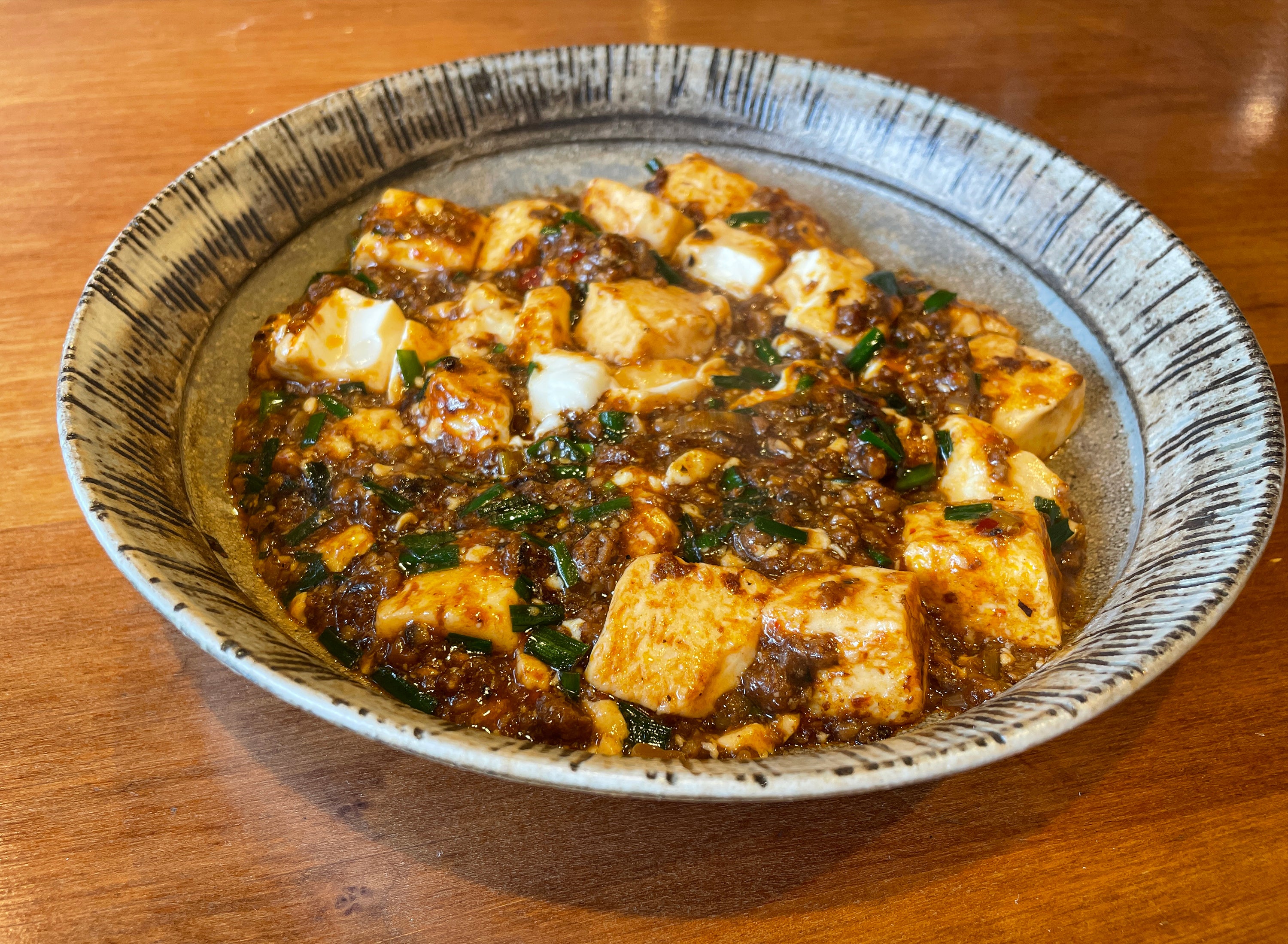 三原の温泉豆腐でつくる絶品マーボー豆腐